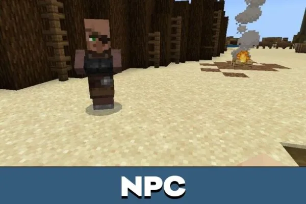 NPC from Continent Survival Map for Minecraft PE