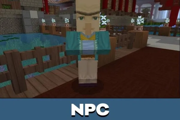 NPC from Ninja Empire Map for Minecraft PE