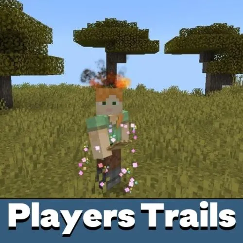 Players Trails Mod for Minecraft PE