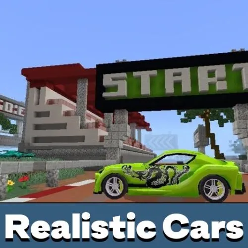 Realistic Cars Mod for Minecraft PE