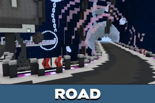 Road from Zero Drive Map for Minecraft PE