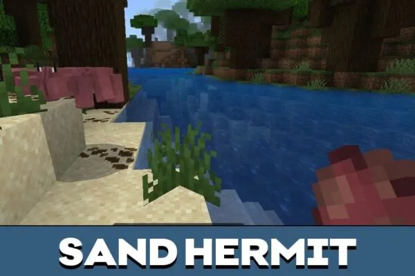 Sand Hermit from 10 Mods Build for Minecraft PE