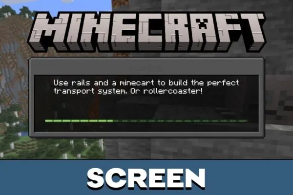Screen from Colourful Containers Texture Pack for Minecraft PE