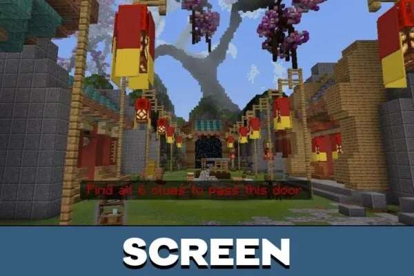 Screen from Nian Monster Mod for Minecraft PE