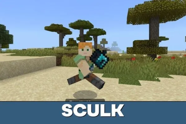Sculk from Mace Mod for Minecraft PE