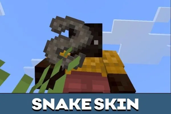 Snake Skin from Wild Life Mod for Minecraft PE