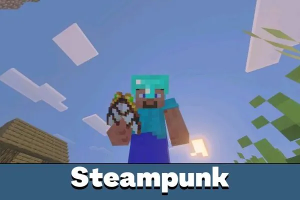 Steampunk from Elytra Texture Pack for Minecraft PE
