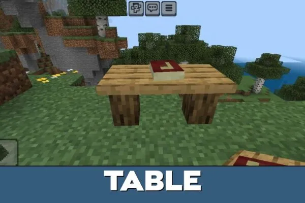 Table from JCivilization Mod for Minecraft PE