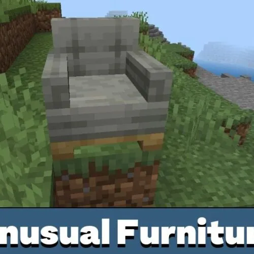 Unusual Furniture Mod for Minecraft PE