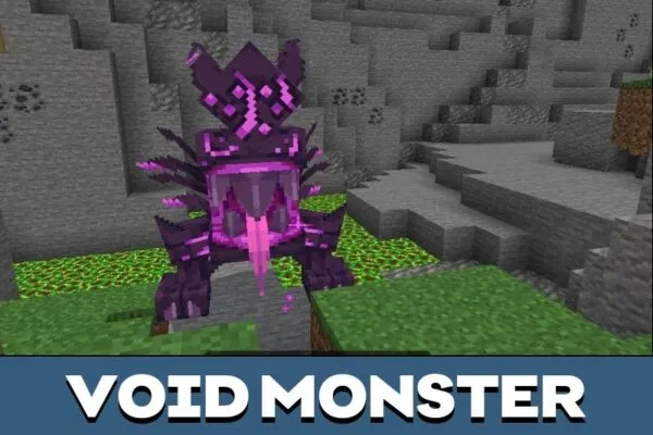 Void Monster from Void Weapons Mod for Minecraft PE
