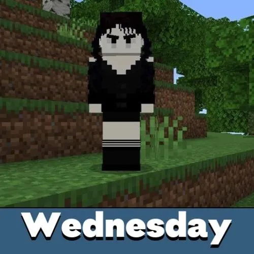 Wednesday Mod for Minecraft PE