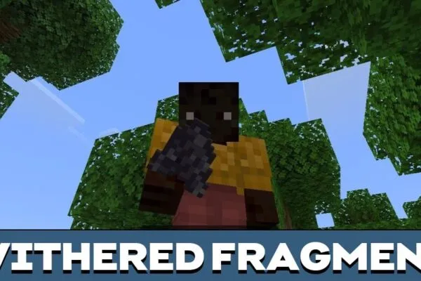 Withered Fragment from Howler Mod for Minecraft PE