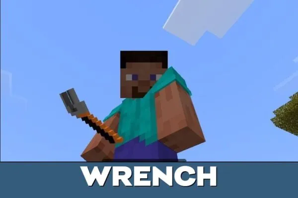 Wrench from Fast and Furious Mod for Minecraft PE
