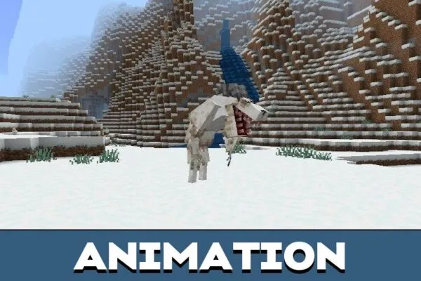 Animation from Goat Mans Brother Mod for Minecraft PE