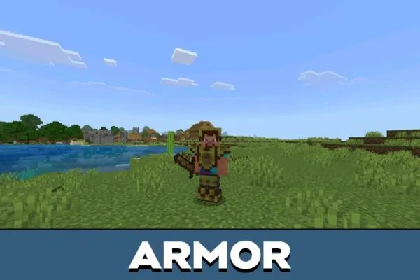 Armor from Forgotten Legends Mod for Minecraft PE