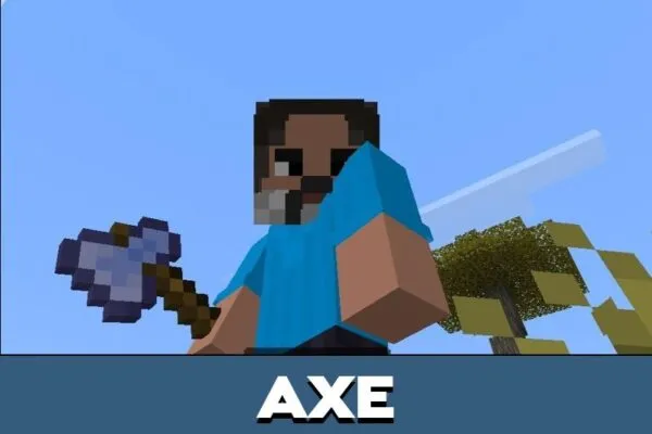 Axe from Stellar Forge Mod for Minecraft PE
