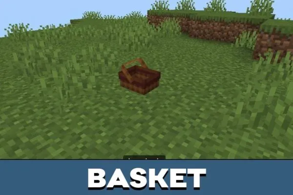 Basket from Vanis Pan Mod for Minecraft PE