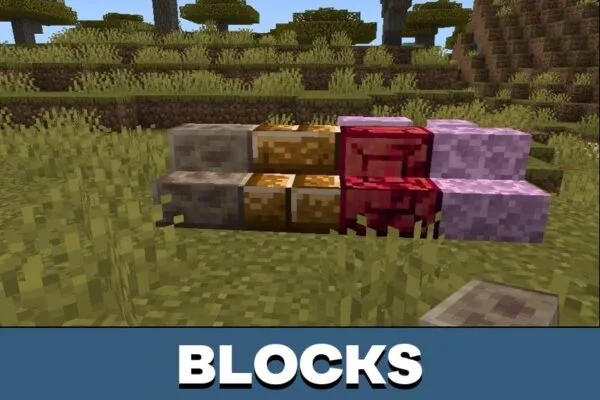 Blocks from BestGamers Mod for Minecraft PE