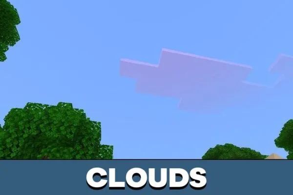 Clouds from Xiao Sakura Shader for Minecraft PE