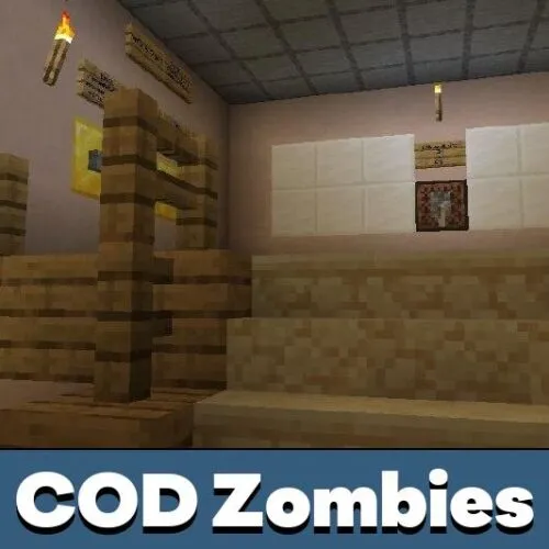 COD Zombies Map for Minecraft PE
