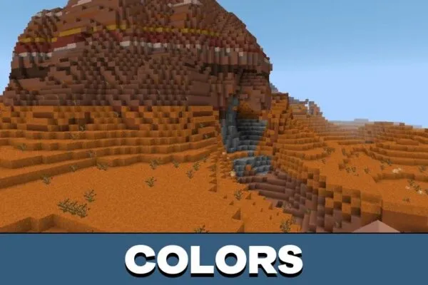 Colors from Hyper Visuals Texture Pack for Minecraft PE