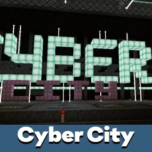Cyber City Map for Minecraft PE