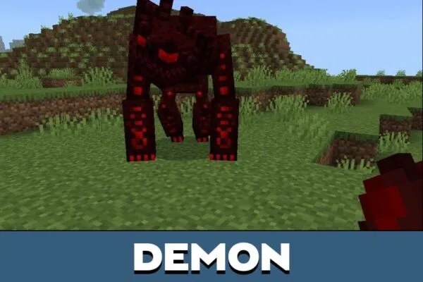 Demon from Tormentors Mod for Minecraft PE