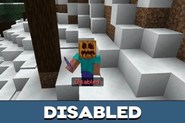 Disabled from Phonk Edit Mod for Minecraft PE