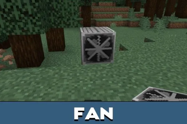 Fan from Fans and Grinders Mod for Minecraft PE