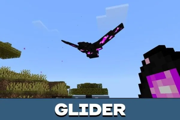 Glider from BestGamers Mod for Minecraft PE