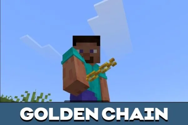 Golden Chain from Barb and Chain Mod for Minecraft PE