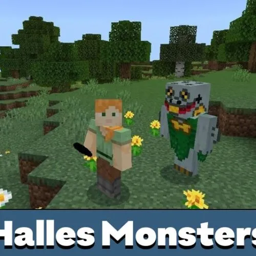 Halles Monsters Mod for Minecraft PE