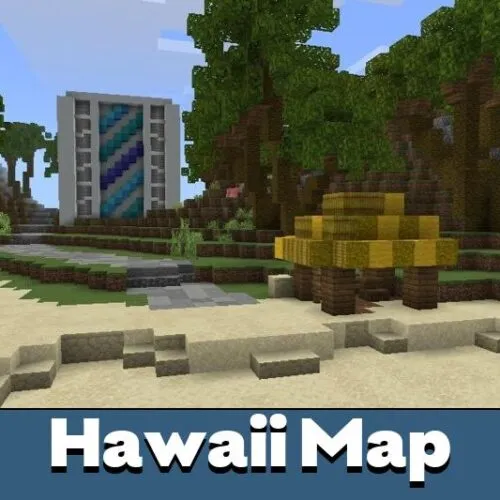 Hawaii Map for Minecraft PE