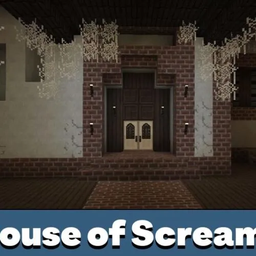 House of Screams Map for Minecraft PE