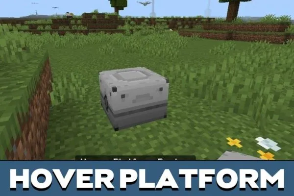 Hover Platform from Craftpunk Mod for Minecraft PE