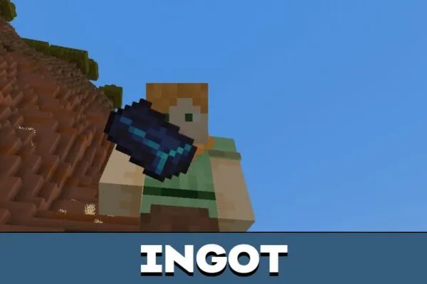 Ingot from Dark Lightning Armor Mod for Minecraft PE