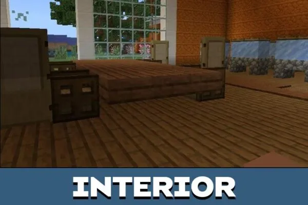 Interior from Hawaii Map for Minecraft PE