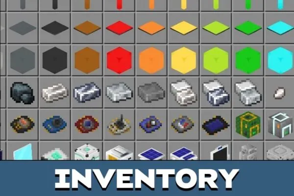 Inventory from Craftpunk Mod for Minecraft PE