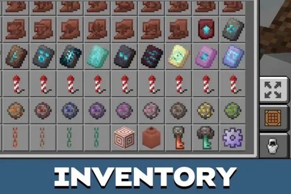 Inventory from Phonk Edit Mod for Minecraft PE