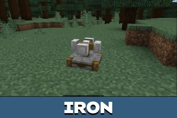 Iron Item from Fans and Grinders Mod for Minecraft PE