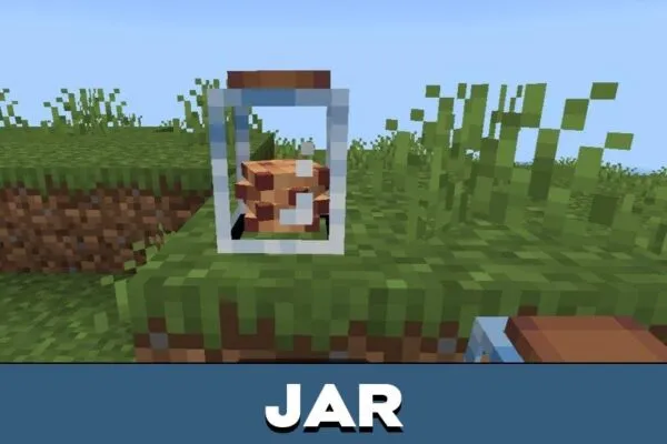 Jar from Vanis Pan Mod for Minecraft PE