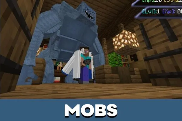 Mobs from Blox Fruit Mod for Minecraft PE