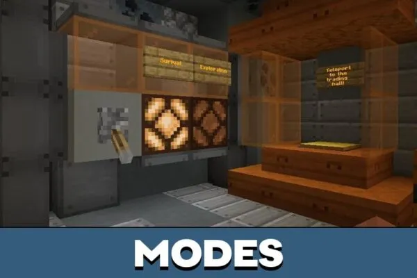 Modes from Outer Rim Map for Minecraft PE