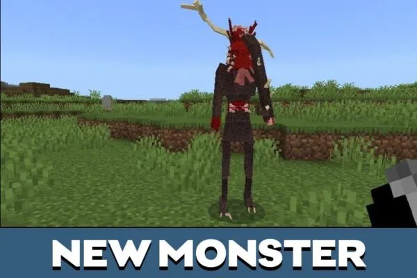 Monster from Skinstalker Mod for Minecraft PE
