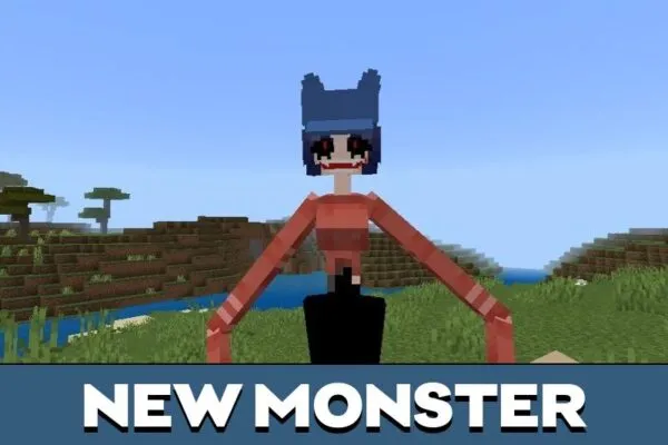 Monsters from Cappie Dweller Mod for Minecraft PE