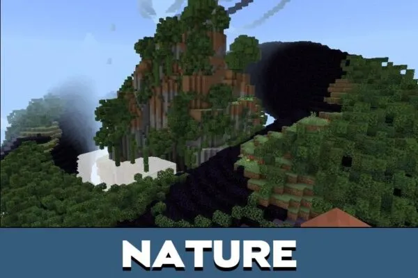 Nature from Monster Islands Map for Minecraft PE