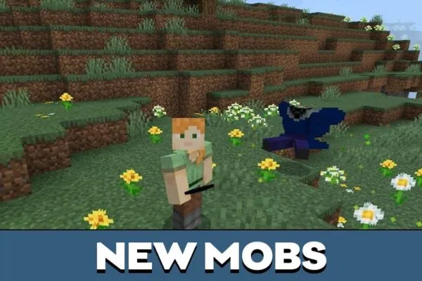 New Mobs from Halles Monsters Mod for Minecraft PE