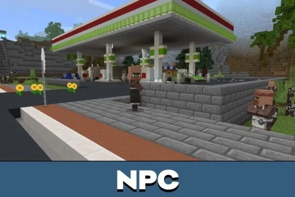 NPC from Hawaii Map for Minecraft PE