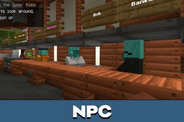 NPC from Outer Rim Map for Minecraft PE