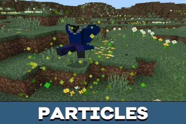 Particles from Halles Monsters Mod for Minecraft PE
